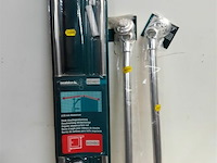 1 x douchestang voor hoek + toebehoren - afbeelding 3 van  3