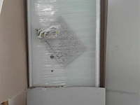 1 x draaideur + 3 zijwanden voor douchebak 80 cm - afbeelding 1 van  3