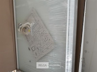 1 x draaideur + 3 zijwanden voor douchebak 80 cm - afbeelding 3 van  3