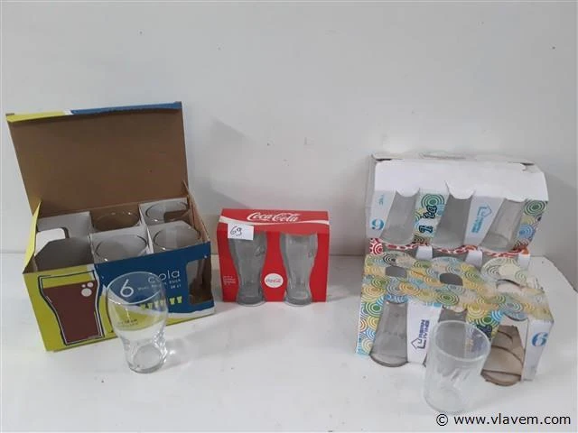 1 x drinkglazen mix - afbeelding 1 van  2