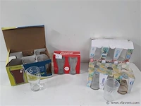 1 x drinkglazen mix - afbeelding 1 van  2