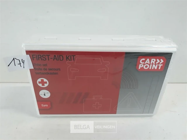 1 x ehbo set first-aid voor in de auto - afbeelding 1 van  3