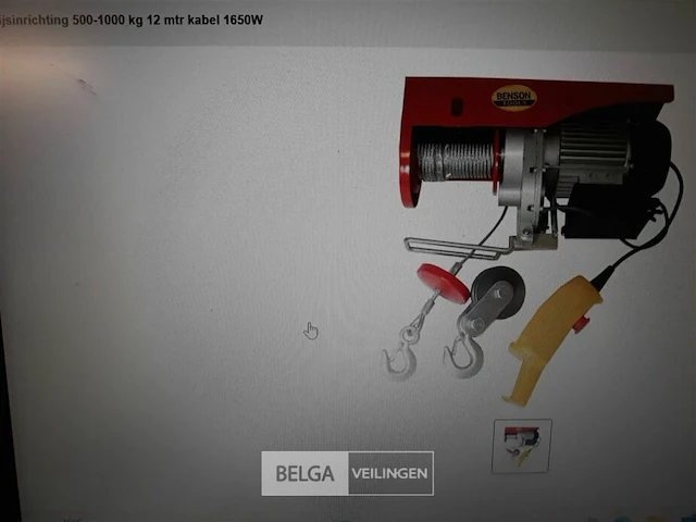 1 x elektrische takel 500-1000kg - afbeelding 4 van  4