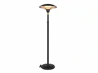 1 x elektrische terrasverwarmer - 2100 w - telescopisch - afbeelding 1 van  6