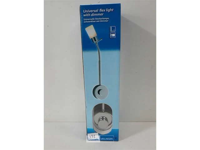 1 x flexibele lamp met dimmer plug in - afbeelding 1 van  3