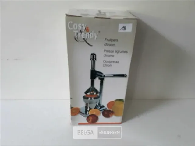 1 x fruitpers chroom - afbeelding 1 van  2