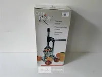 1 x fruitpers chroom - afbeelding 1 van  2