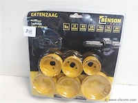 1 x gatenzaag 9 delig - afbeelding 1 van  2