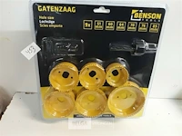 1 x gatenzaag 9 delig - afbeelding 1 van  3