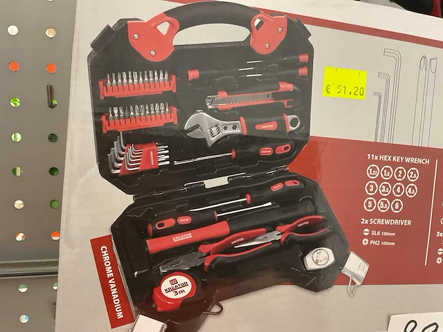1 x gereedschapkoffer - afbeelding 2 van  7