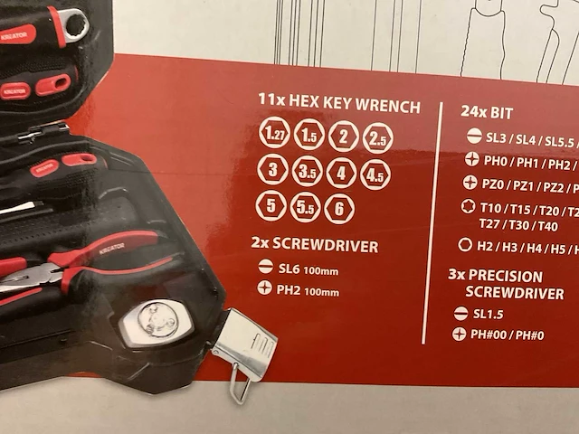 1 x gereedschapkoffer - afbeelding 3 van  7