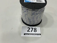 1 x gevlochten polypropyleen touw 3mm 75 meter - afbeelding 1 van  3
