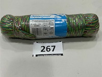 1 x gevlochten sporttouw 5mm 20 meter - afbeelding 1 van  3