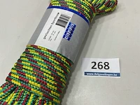 1 x gevlochten sporttouw 8mm 20 meter - afbeelding 1 van  3