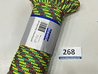 1 x gevlochten sporttouw 8mm 20 meter - afbeelding 3 van  3