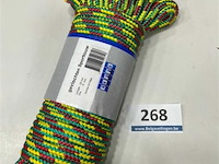 1 x gevlochten sporttouw 8mm 20 meter - afbeelding 3 van  3