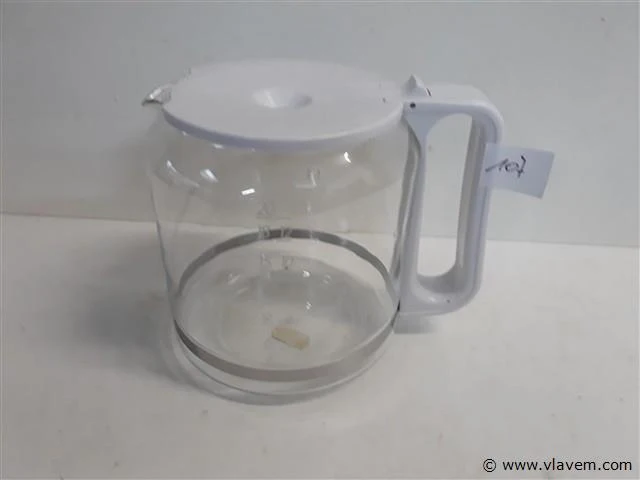 1 x glazen kan voor koffiemachine - afbeelding 1 van  2