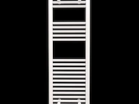 1 x h1200xb500 handdoekradiator mat wit - linteo - afbeelding 1 van  4