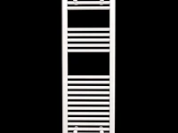 1 x h1200xb500 handdoekradiator mat wit - linteo - afbeelding 1 van  4