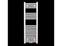 1 x h1200xb500 handdoekradiator mat wit - linteo - afbeelding 1 van  4