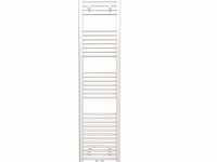 1 x h1600xb600 handdoekradiator mat wit - linteo - afbeelding 1 van  4