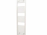 1 x h1600xb600 handdoekradiator mat wit - linteo - afbeelding 2 van  4