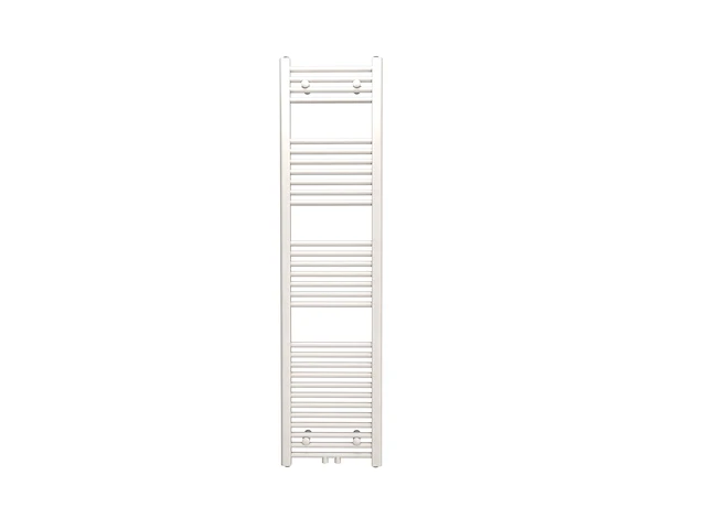 1 x h1600xb600 handdoekradiator mat wit - linteo - afbeelding 1 van  4