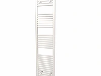 1 x h1600xb600 handdoekradiator mat wit - linteo - afbeelding 2 van  4