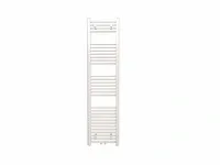 1 x h1600xb600 handdoekradiator mat wit - linteo - afbeelding 1 van  4