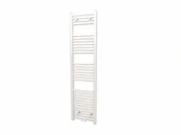 1 x h1600xb600 handdoekradiator mat wit - linteo - afbeelding 2 van  4