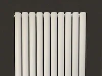 1 x h1800xb600 dubbele design radiator rondo mat wit - afbeelding 1 van  4