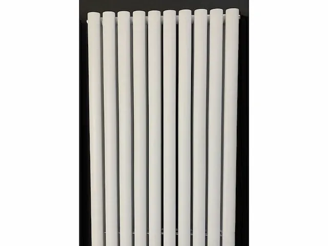 1 x h1800xb600 dubbele design radiator rondo mat wit - afbeelding 3 van  4