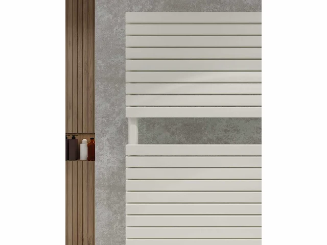 1 x h1800xb600 elektrische design mat wit handdoekradiator verezzo - afbeelding 3 van  3