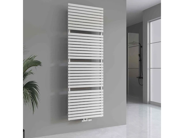 1 x h1800xb600 mat wit handdoekradiator verezzo - afbeelding 1 van  3