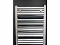1 x h1800xb600 wit handdoekradiator met kraan - afbeelding 2 van  6