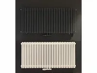 1 x h900xb900 horizontaale designradiator mat wit - afbeelding 3 van  4