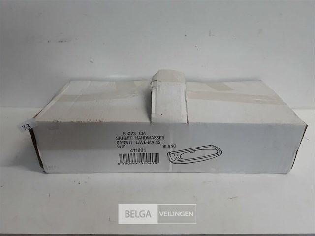 1 x handwasser porselein 50x23 cm - afbeelding 1 van  3