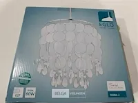 1 x hanglamp eglo 25 cm afhangen 110 cm e27 fitting - afbeelding 1 van  3