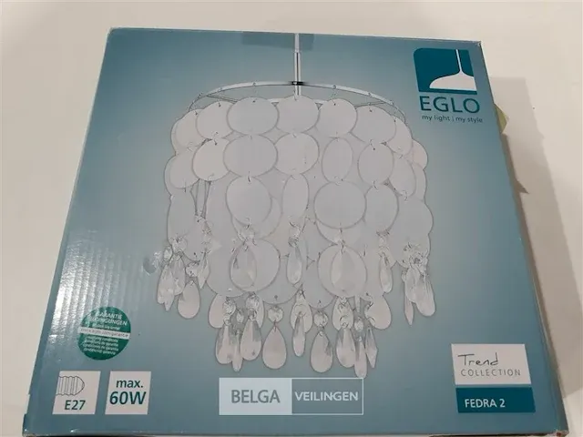 1 x hanglamp eglo 25 cm afhangen 110 cm e27 fitting - afbeelding 2 van  3