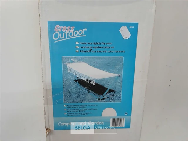 1 x hangmat metalen frame - afbeelding 3 van  3
