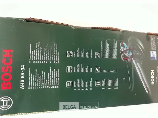 1 x heggenschaar ahs 65-34 lengte blad 60 cm knipt 34 mm 700w - afbeelding 3 van  3