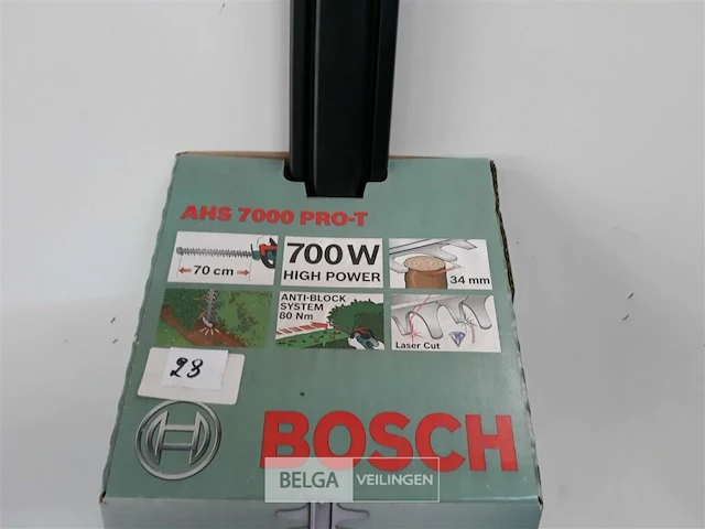 1 x heggenschaar ahs 7000 pro-t lengte blad 70 cm knipt 34 mm 700w - afbeelding 3 van  4