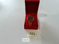 1 x heren horloge in geschenkverpakking - afbeelding 2 van  3