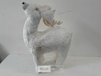 1 x hert 57 cm met zachte haren - afbeelding 2 van  3