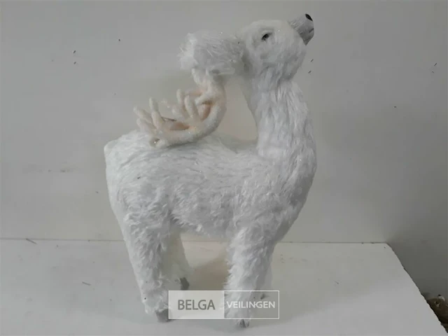 1 x hert 57 cm met zachte haren - afbeelding 3 van  3