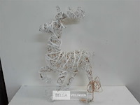 1 x hert 70 cm met lampjes - afbeelding 1 van  3