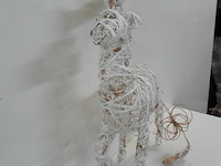 1 x hert 70 cm met lampjes - afbeelding 3 van  3