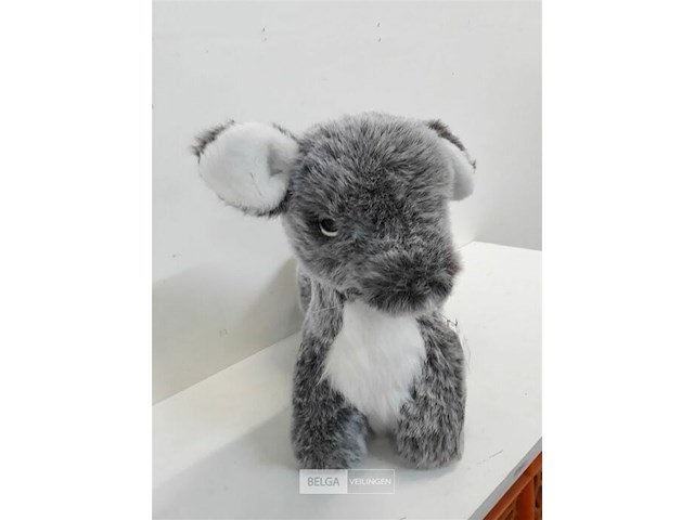 1 x hert liggend 35 cm met zachte haren - afbeelding 3 van  3