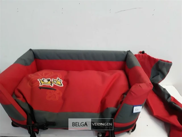 1 x honden reis bed 35x60 cm in opbergzak - afbeelding 2 van  3
