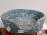 1 x hondenbed stof 70x50 cm - afbeelding 1 van  3